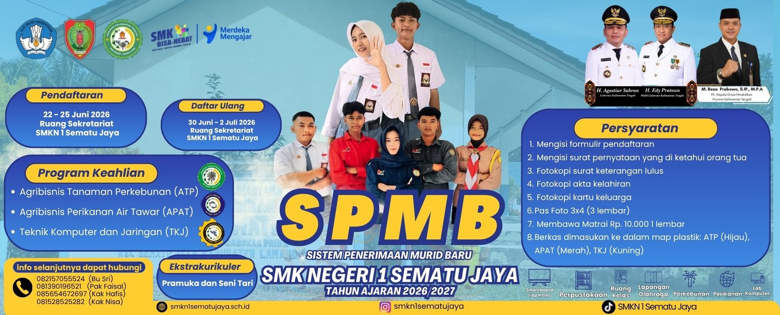 Banner Informasi Sekolah
